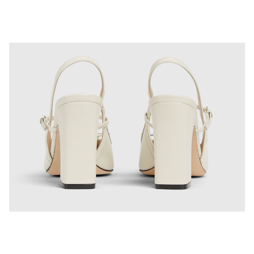 Women's slingback pump with Horsebit