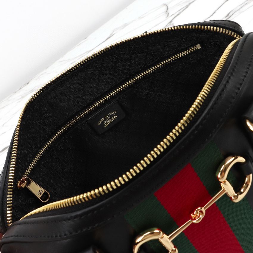 Top grade Borsetto medium boston Leather bag