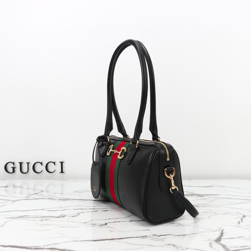 Top grade Borsetto medium boston Leather bag