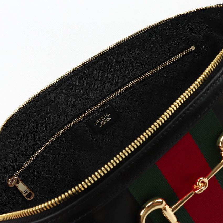 Top grade Gvc*1 Borsetto large boston Leather bag