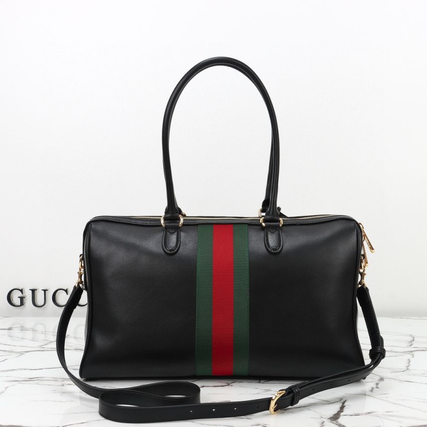 Top grade Gvc*1 Borsetto large boston Leather bag