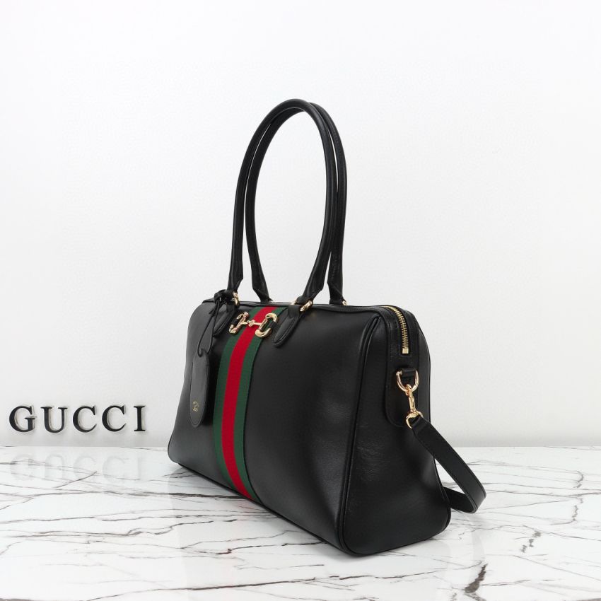 Top grade Gvc*1 Borsetto large boston Leather bag