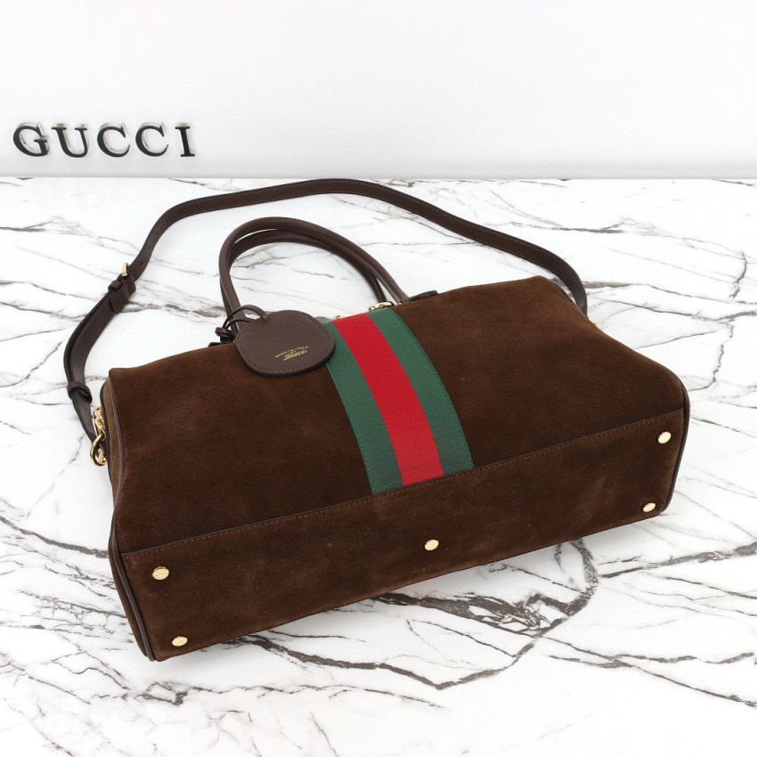 Top grade Gvc*1 Borsetto large boston Suede bag