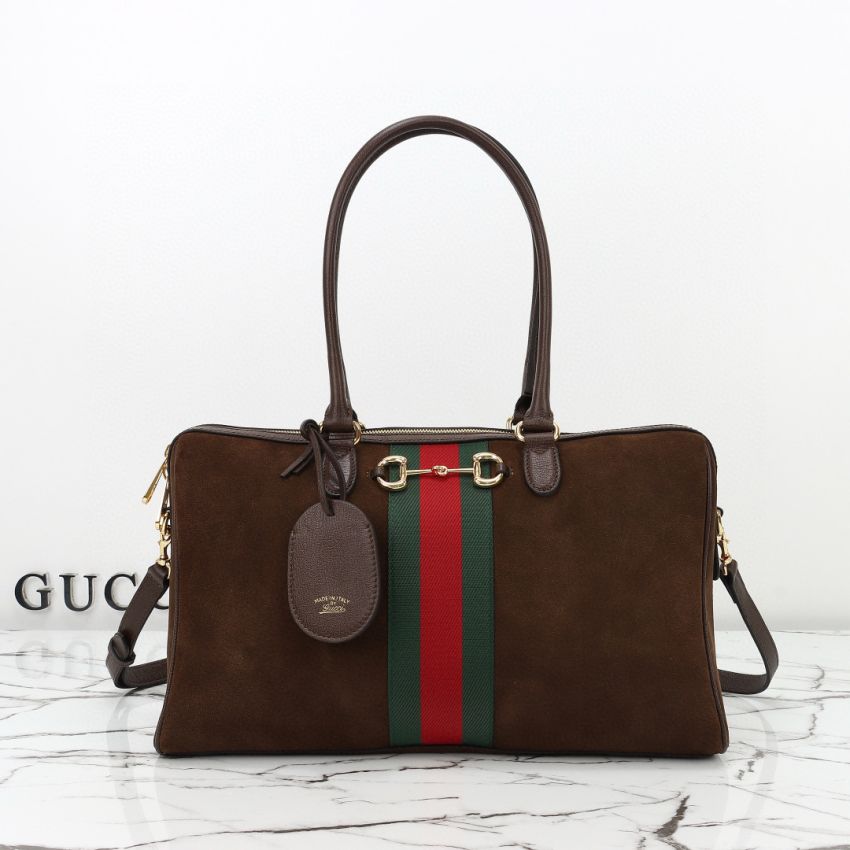 Top grade  Gvc*1 Borsetto large boston Suede bag