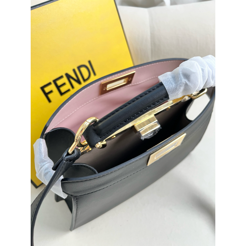 F**di Peekaboo Iseeu Small Bag -Black