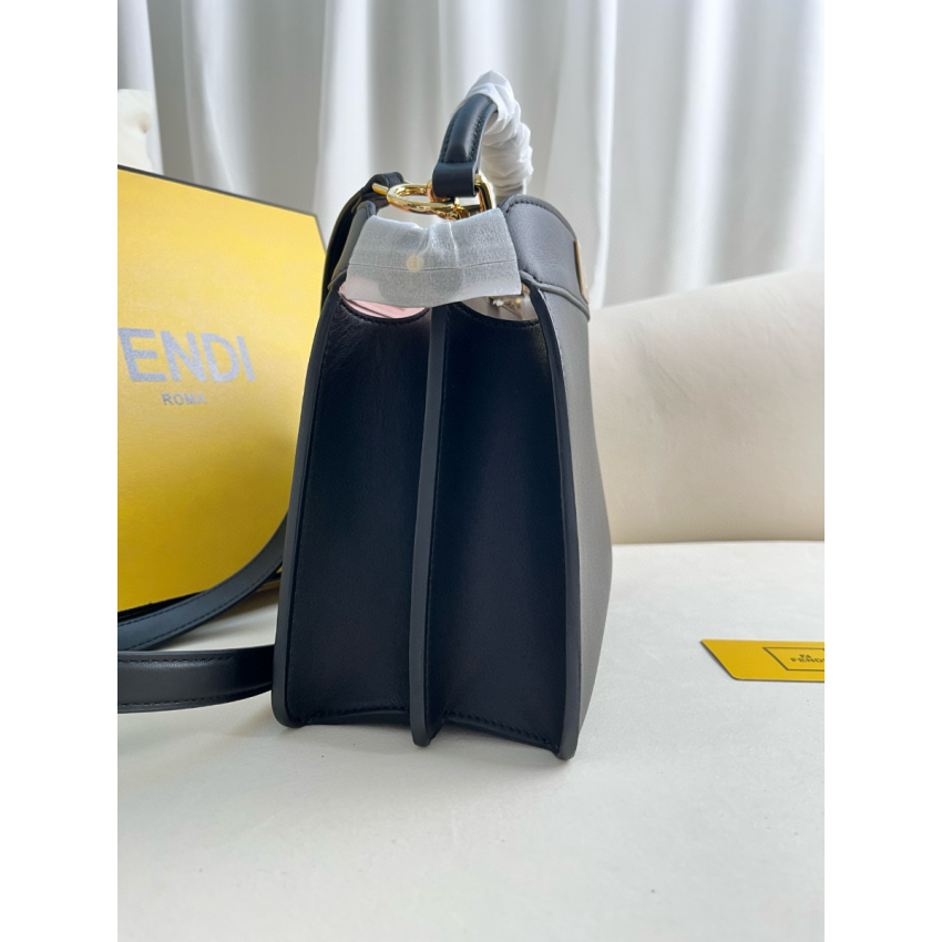 F**di Peekaboo Iseeu Small Bag -Black