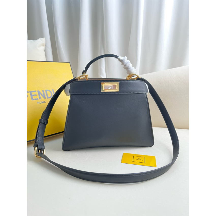 F**di Peekaboo Iseeu Small Bag -Black