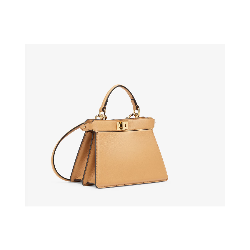 F**di Peekaboo ISeeU Petite Bag-Tan