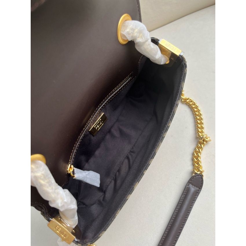 F**di Baguette Chain Midi Bag