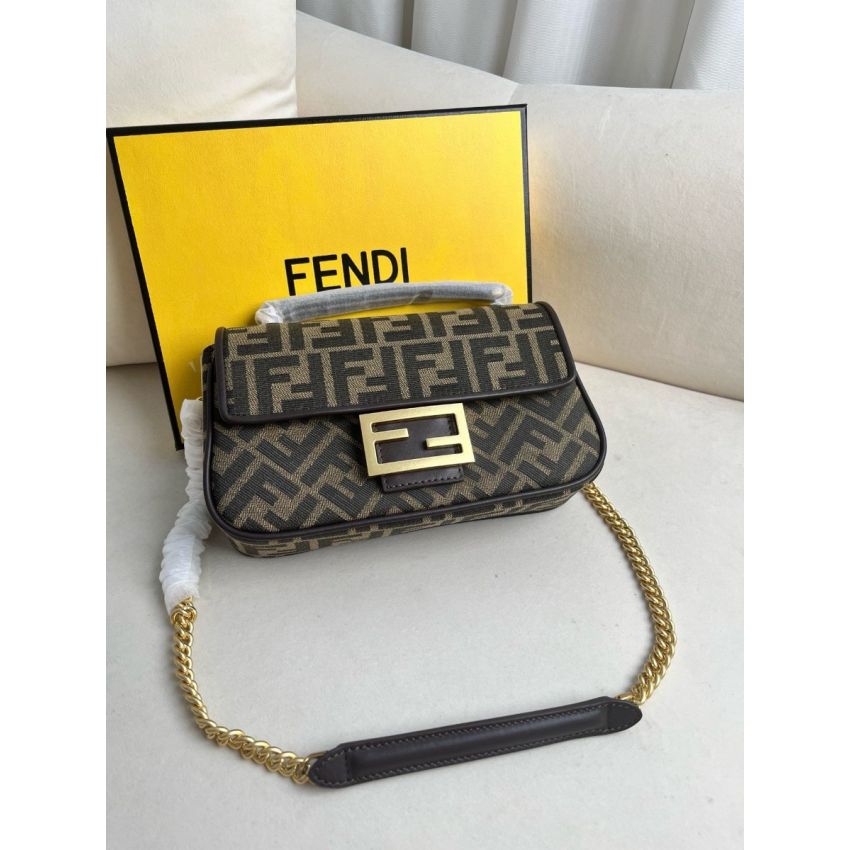 F**di Baguette Chain Midi Bag
