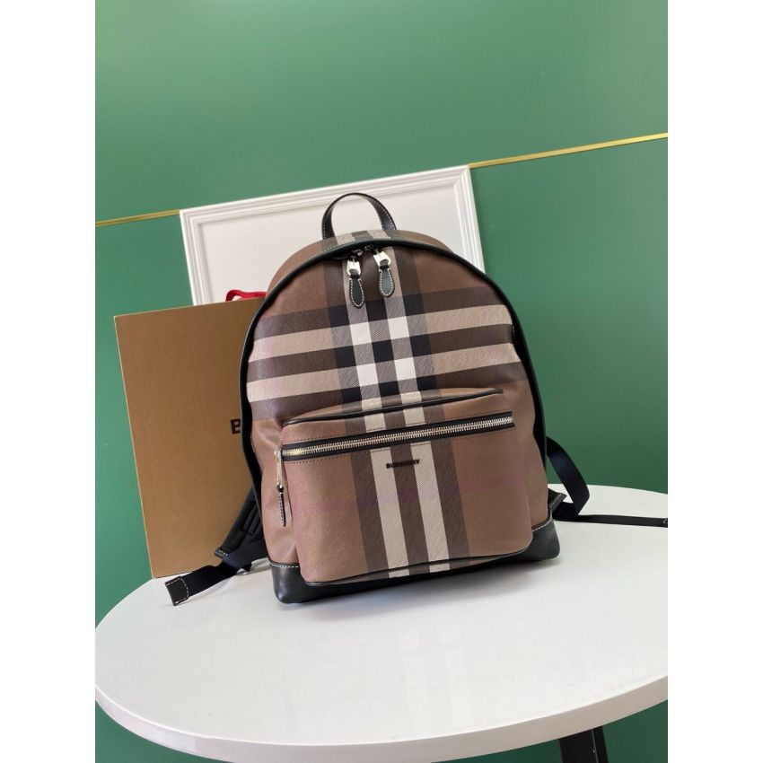 Bv*b*rry Check Medium Bacpack