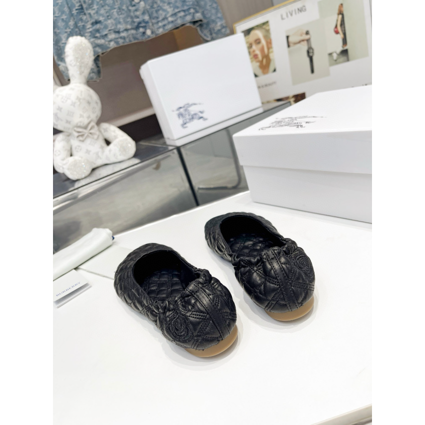 Bv*b*rry Leather Sadler Ballerinas , Size 35-41