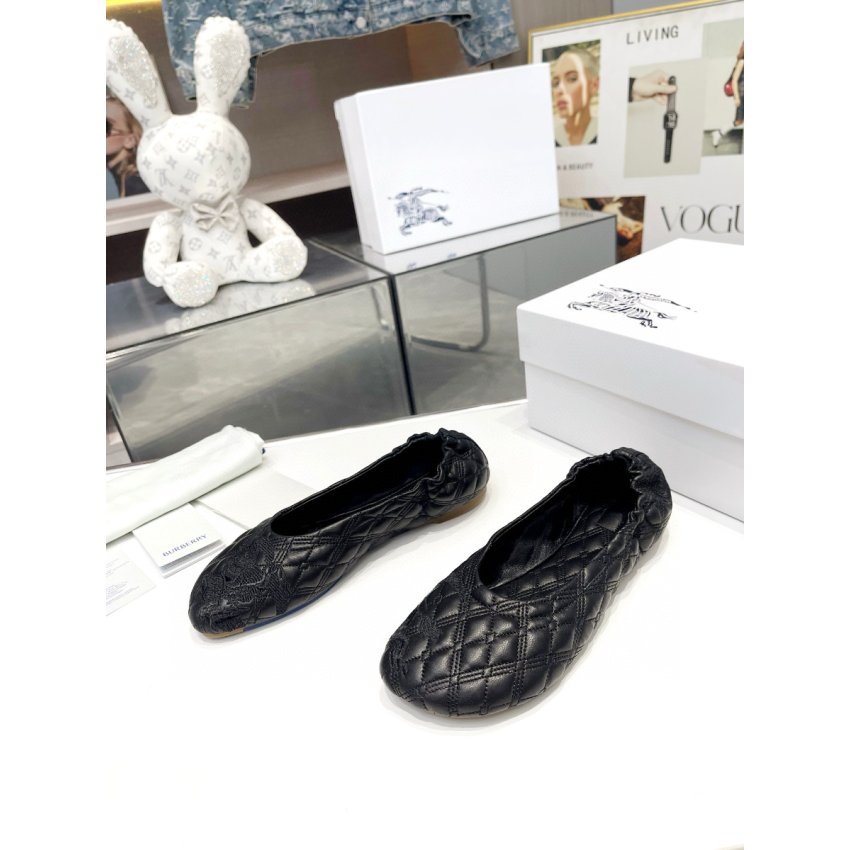 Bv*b*rry Leather Sadler Ballerinas , Size 35-41