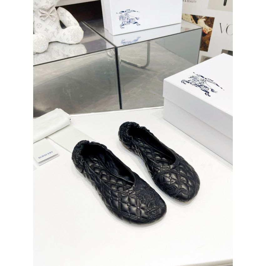 Bv*b*rry Leather Sadler Ballerinas , Size 35-41
