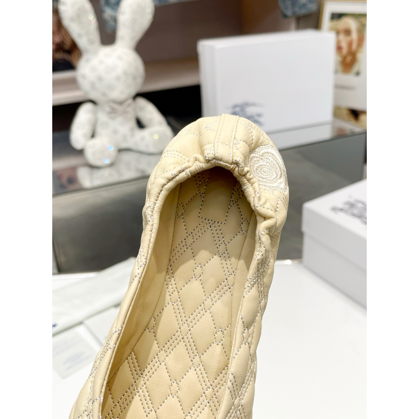 Bv*b*rry Leather Sadler Ballerinas , Size 35-41