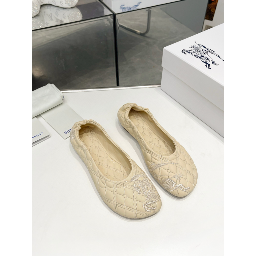 Bv*b*rry Leather Sadler Ballerinas , Size 35-41