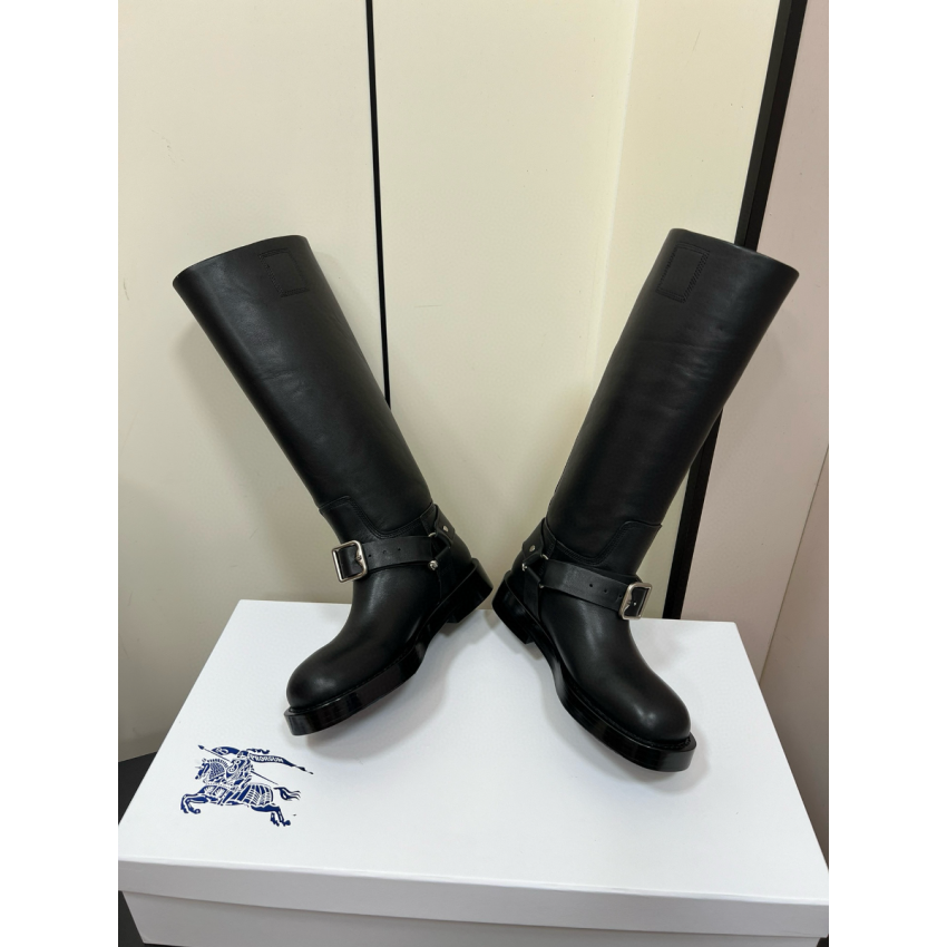 Bv*b*rry Leather Saddle High Boots , Size 35-40