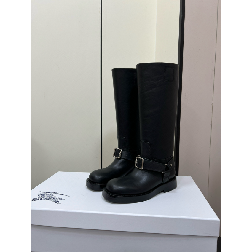 Bv*b*rry Leather Saddle High Boots , Size 35-40