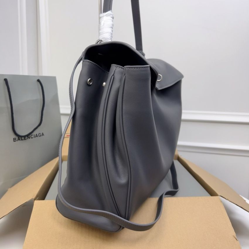 Ba1en*iaga Rodeo Large Handbag- Grey
