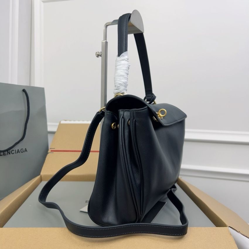 Ba1en*iaga Rodeo Small Handbag- Black
