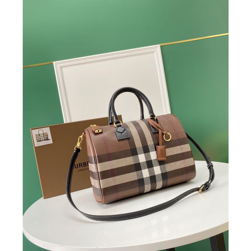 Bv*b*rry Check Boston Bag