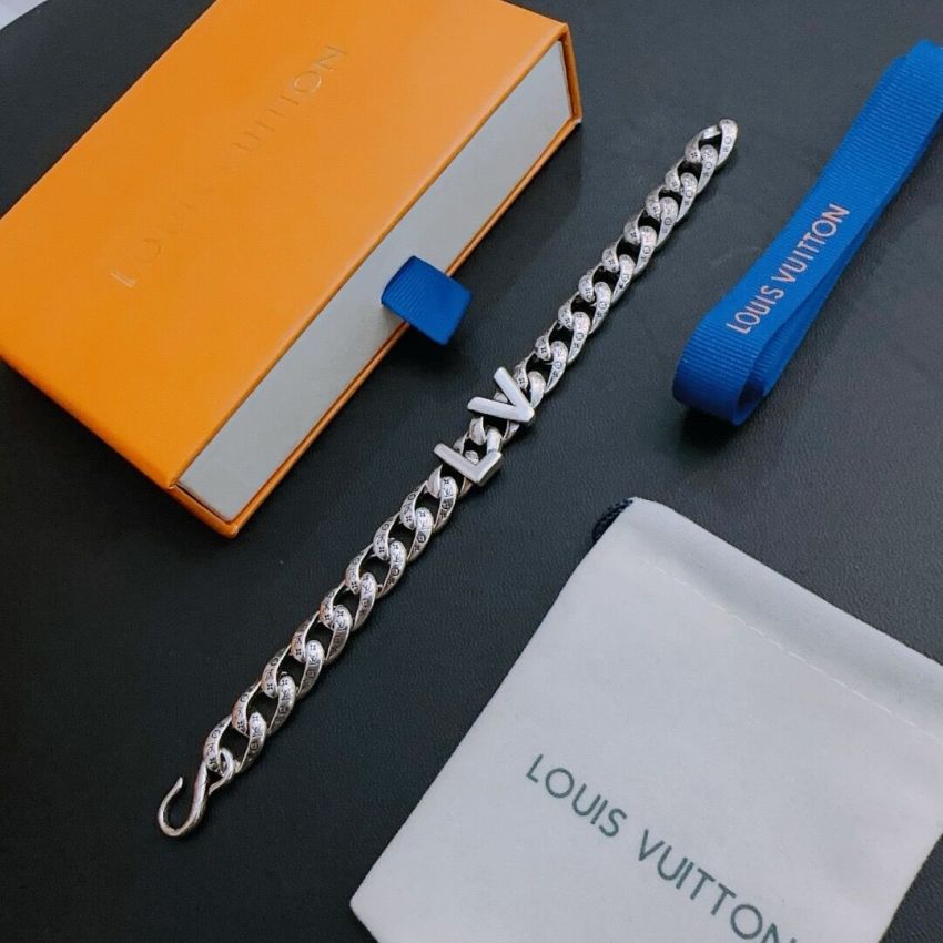 LV Silver Bracelet
