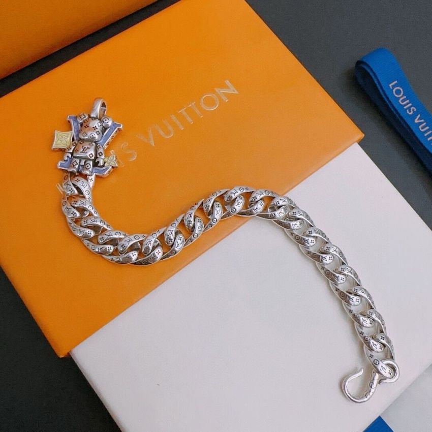 LV Silver Bracelet