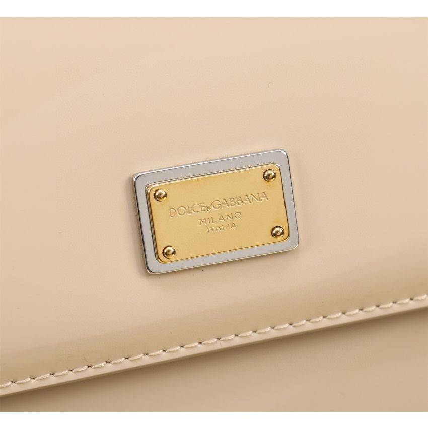 d01ce Gab*a*a large sicily handbag in polished calfskin-beige