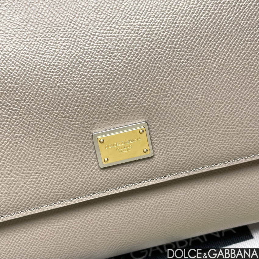 d01ce Gab*a*a large sicily handbag in dauphine leather-grey