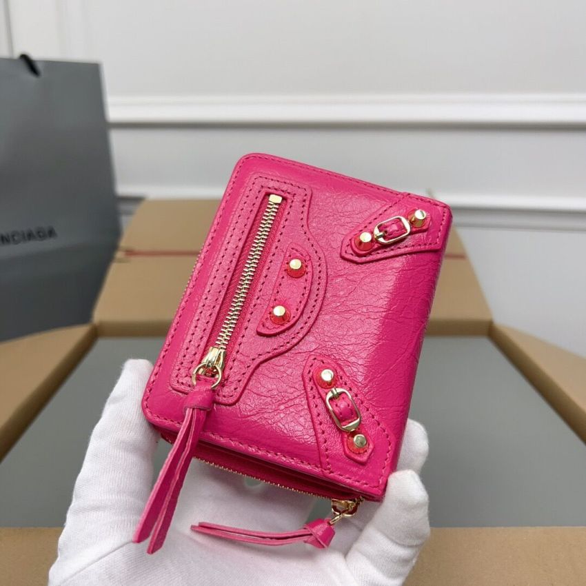 Ba1en*iaga Compact Wallet
