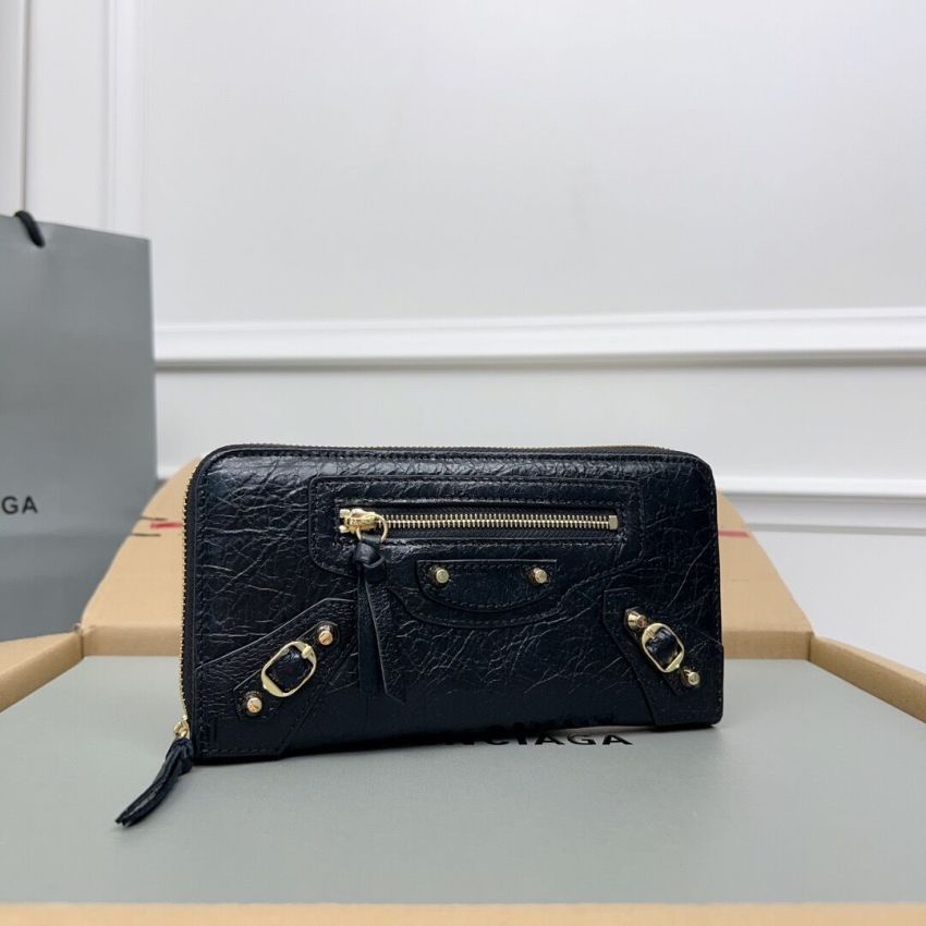 Ba1en*iaga Zippy Wallet