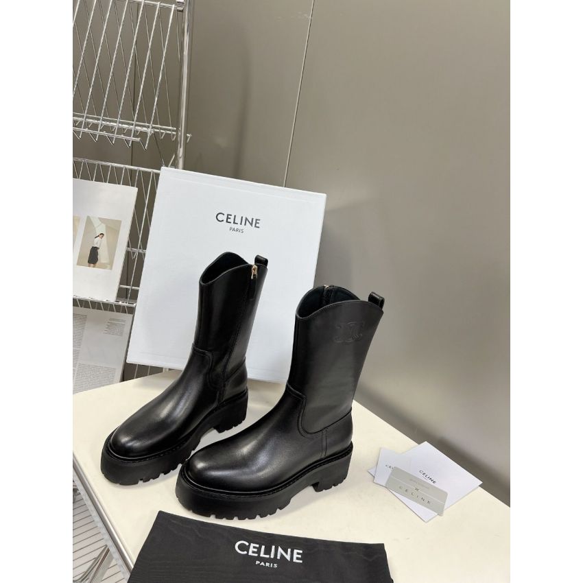 Ce1i*e Mid Leather Boots