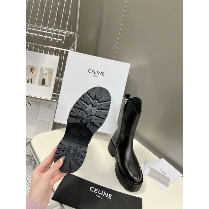 Ce1i*e Mid Leather Boots