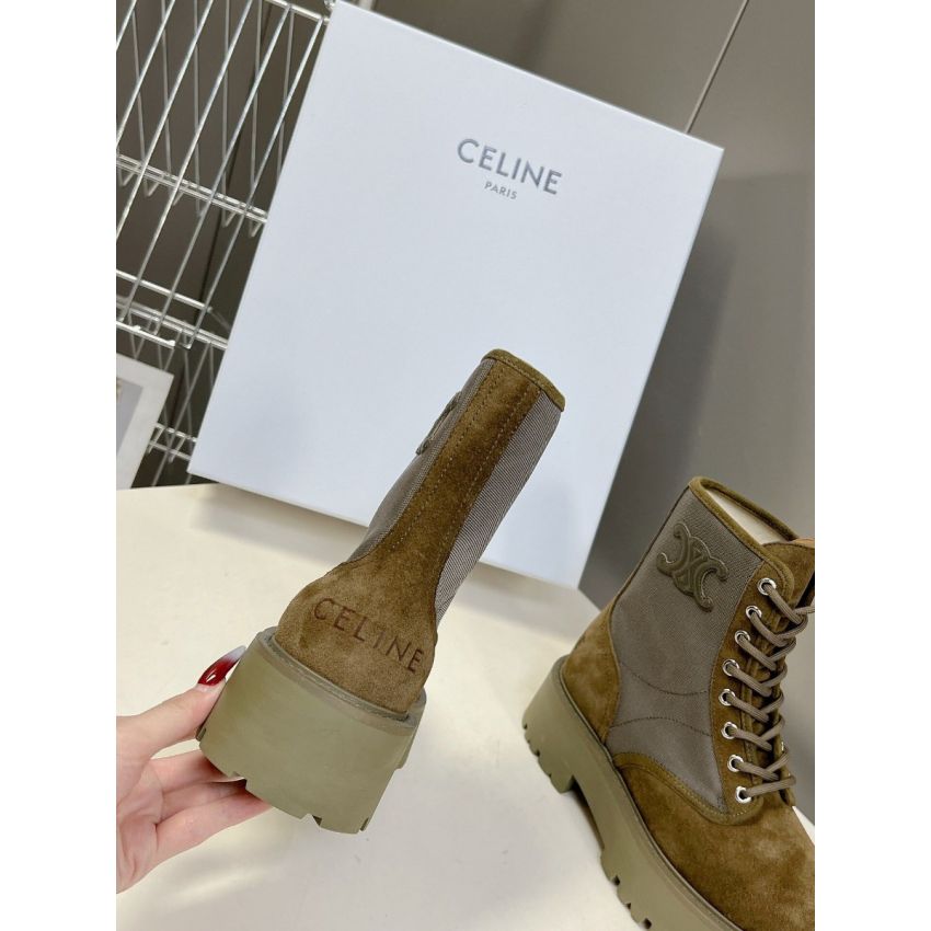 Ce1i*e Lace-Up Boots