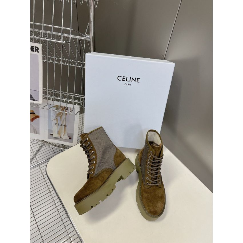 Ce1i*e Lace-Up Boots
