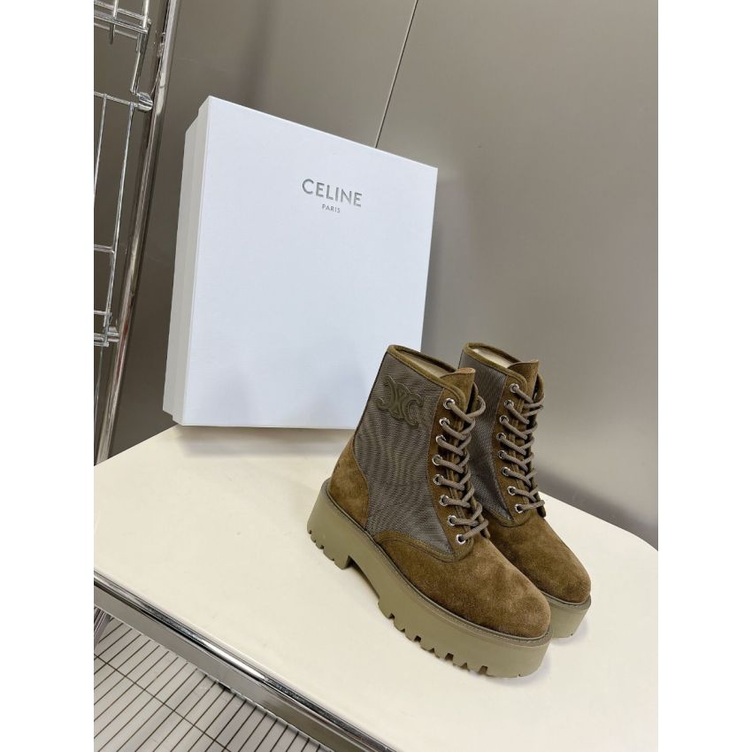 Ce1i*e Lace-Up Boots