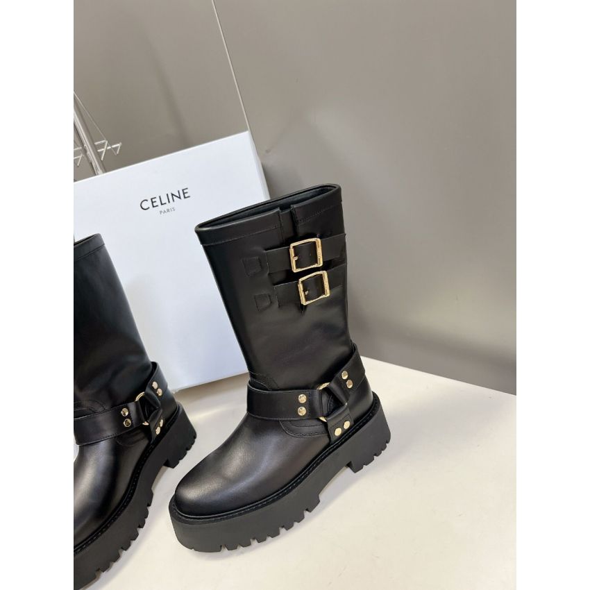 Ce1i*e Mid Biker Boots