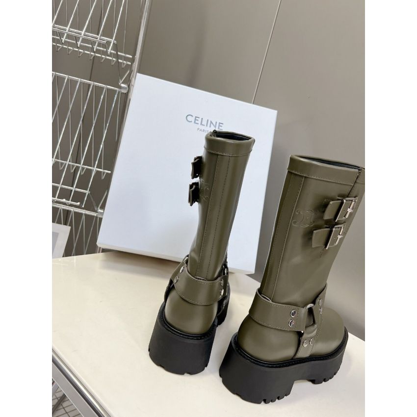 Ce1i*e Mid Biker Boots
