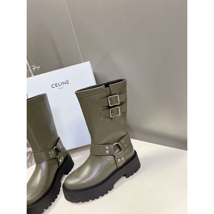 Ce1i*e Mid Biker Boots
