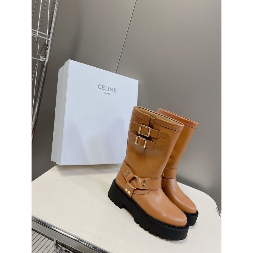 Ce1i*e Mid Biker Boots