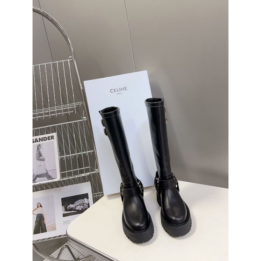 Ce1i*e High Biker Boots