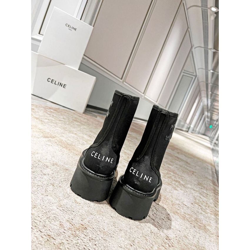 Ce1i*e Bulky Lace-up Boots