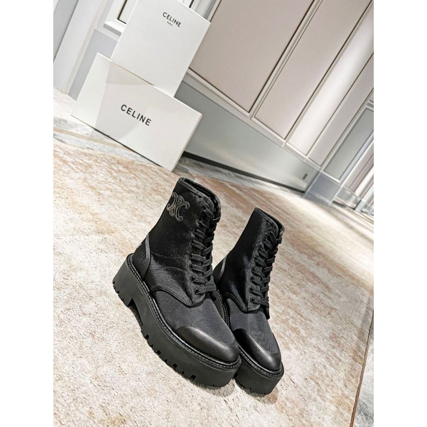Ce1i*e Bulky Lace-up Boots