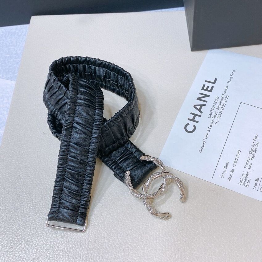 Ch**el Elastic leather belt
