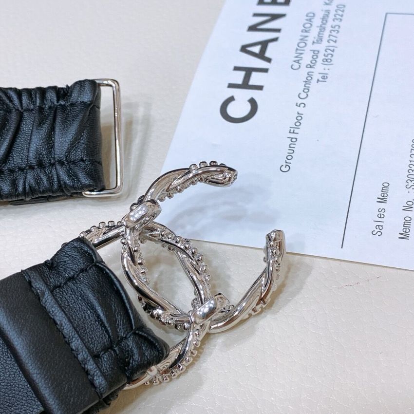 Ch**el Elastic leather belt