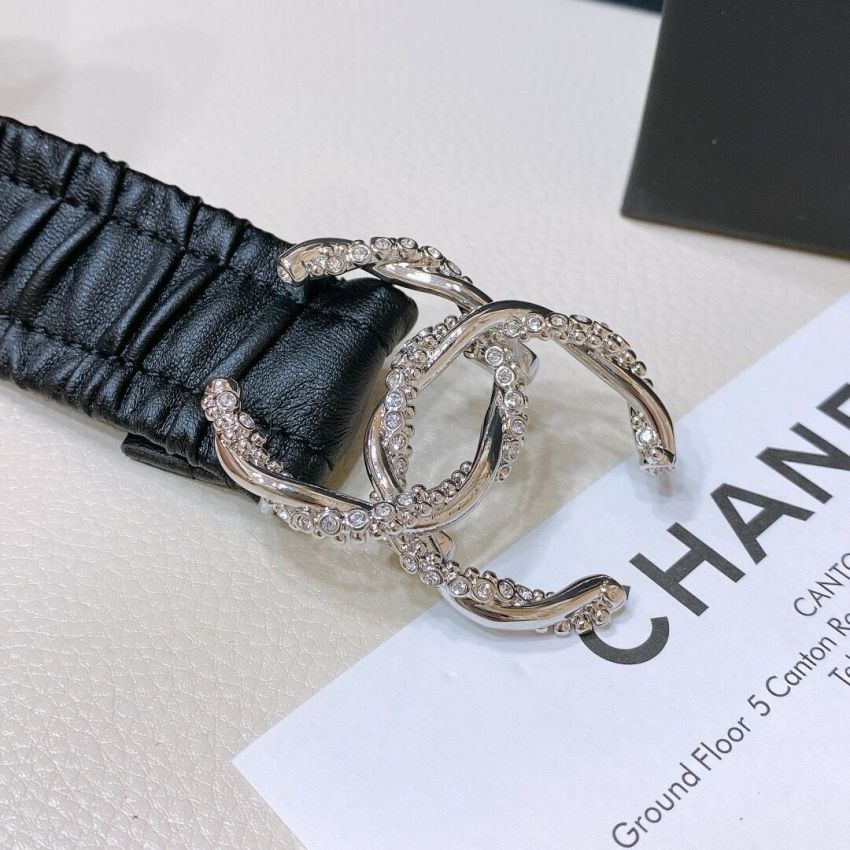 Ch**el Elastic leather belt