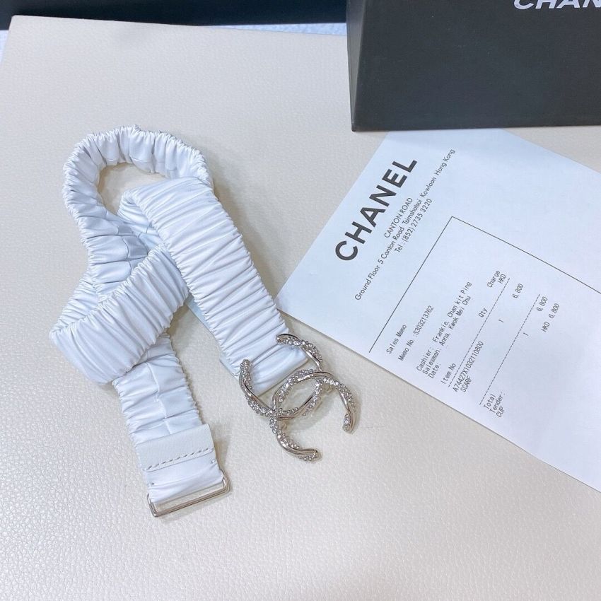 Ch**el Elastic leather belt