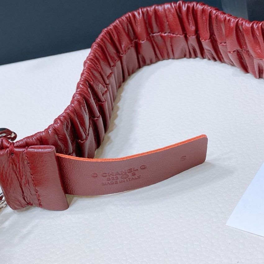 Ch**el Elastic leather belt