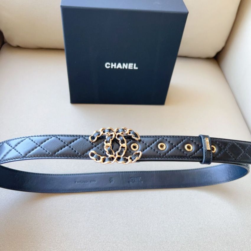 Ch**el Leather Belt