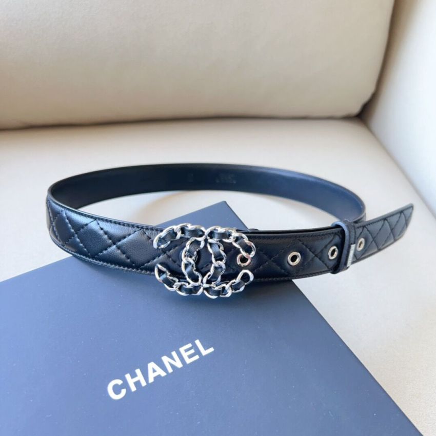 Ch**el Leather Belt